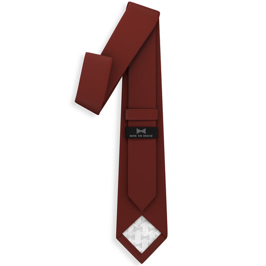 Oxford Rust Necktie