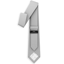 Oxford Silver Grey Necktie