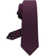 Oxford Wine Red Necktie