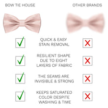 Satin Champagne Bow Tie - Bow Tie House