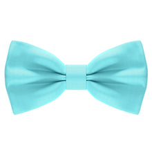 Satin Turquoise Bow Tie - Bow Tie House
