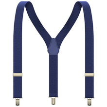 Denim Slim Suspenders for Men & Women Y-back Shape 1 inch wide