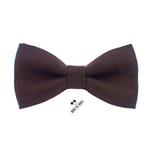 Linen Umbra Brown Bow Tie - Bow Tie House