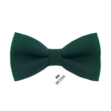 Linen Jade Green Bow Tie - Bow Tie House