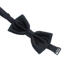 Silk Black Bow Tie - Bow Tie House
