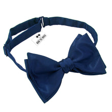 Self Tie Dark Blue Bow Tie - Bow Tie House