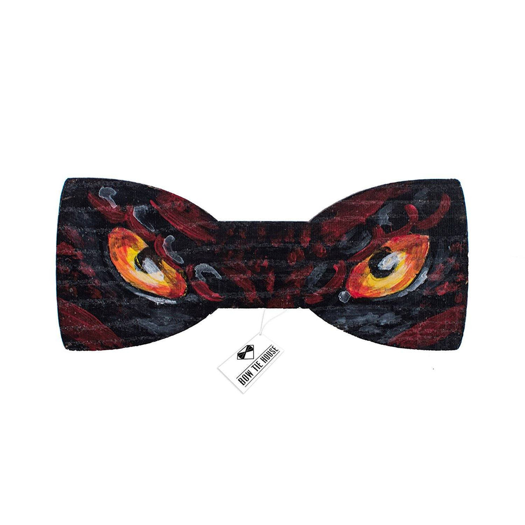 Wooden Dragon Eyes Bow Tie - Bow Tie House