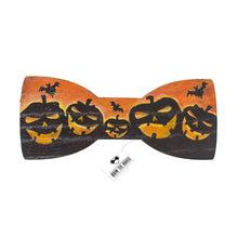 Wooden Pumpkin Bow Tie - Bow Tie House