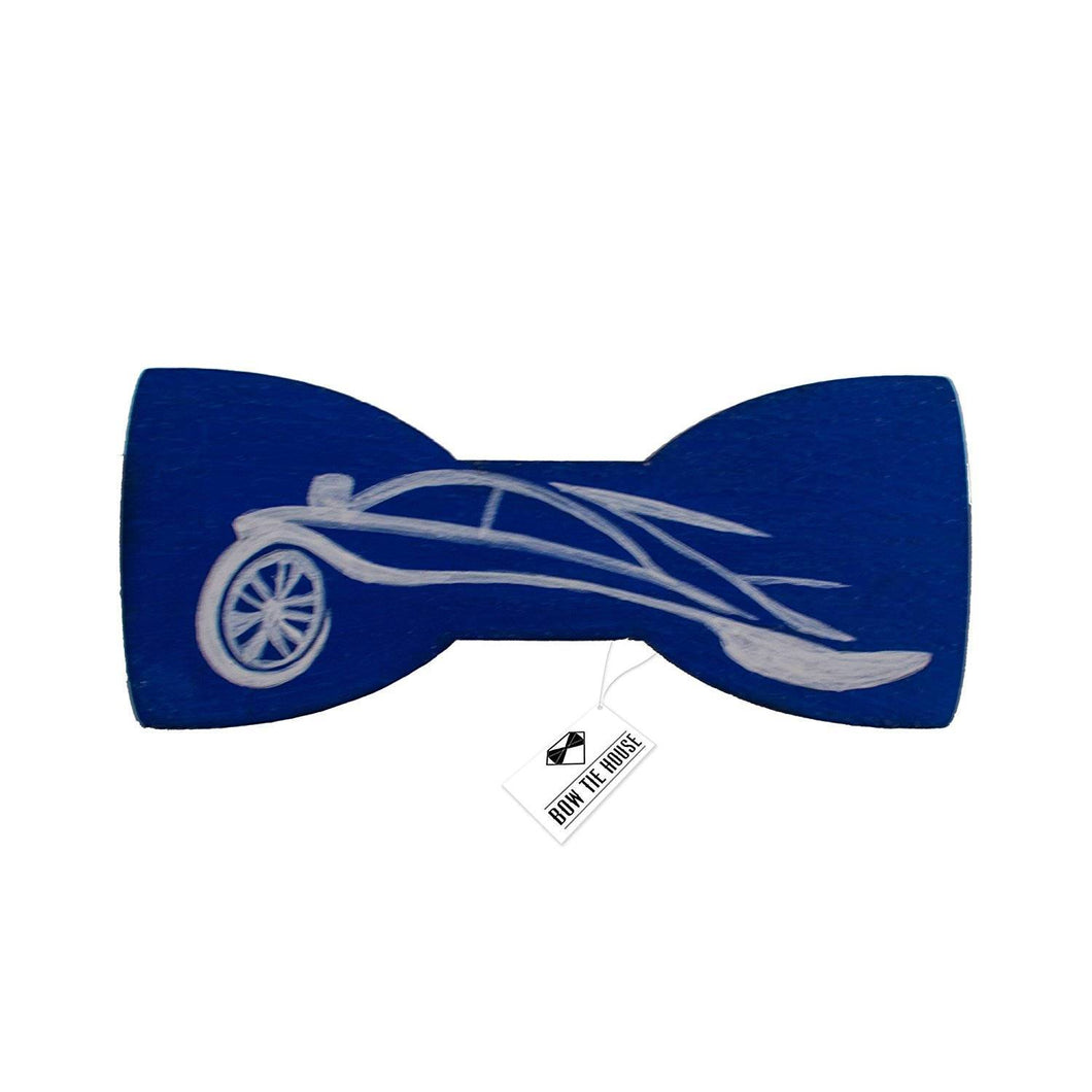 Wooden Racing Car Bow Tie - Bow Tie House