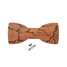 Wooden Ink Cracks Brown-Black Bow Tie - Bow Tie House