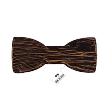 Wooden Ink Cracks Dark Brown Bow Tie - Bow Tie House