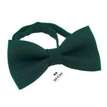 Linen Jade Green Bow Tie - Bow Tie House