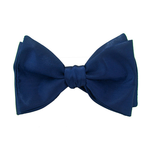 Self Tie Dark Blue Bow Tie - Bow Tie House