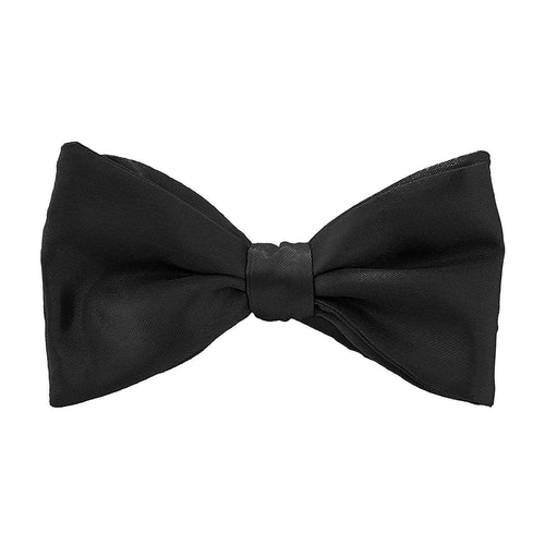 Self Tie Black Bow Tie - Bow Tie House