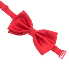 Silk Red Bow Tie - Bow Tie House