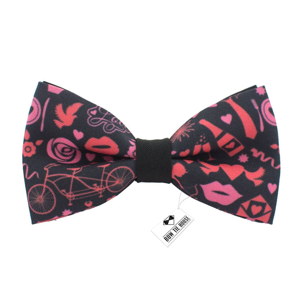 St. Valentines Day Pink Bow Tie - Bow Tie House