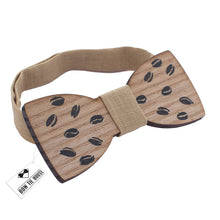 Wooden Coffee Beens Bow Tie - Bow Tie House