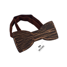 Wooden Ink Cracks Dark Brown Bow Tie - Bow Tie House
