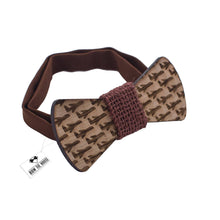 Wooden Plane Brown Bow Tie - Bow Tie House